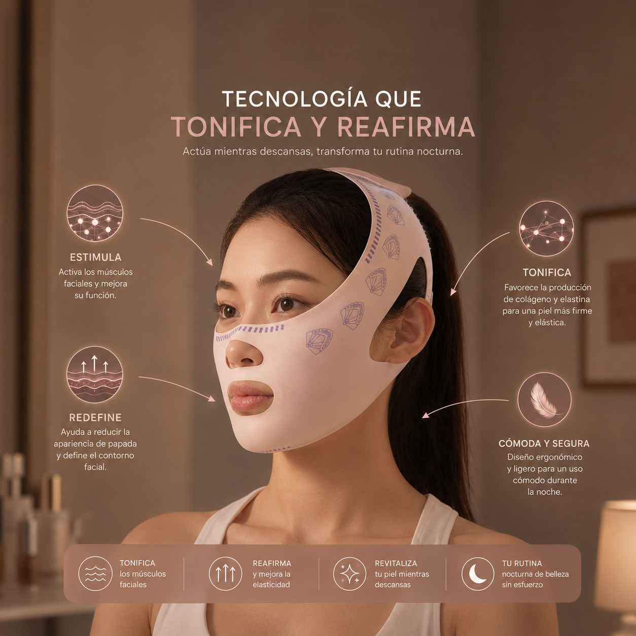 Lifting Band | Recupera y Reafirma tu Rostro